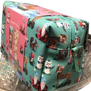 Heathcote & Ivory Nathalie Lete Forest Folk Large Cosmetic Bag w/ Duo Body Care